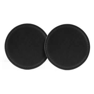 Picture of SANDRINGHAM NAPPA LEATHER ROUND COASTER