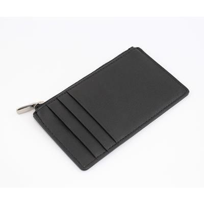 Picture of SANDRINGHAM NAPPA LEATHER RFID PROTECTED CARD WALLET with Side Zip.