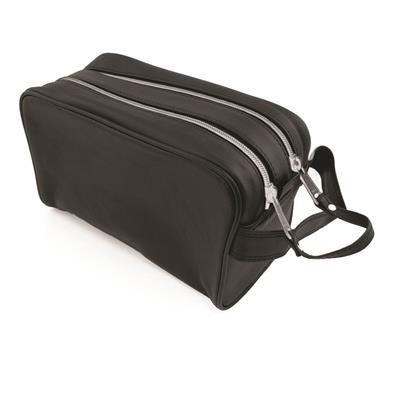 Picture of SANDRINGHAM NAPPA LEATHER WASH BAG.