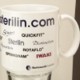 Picture of COLUMBIA CERAMIC POTTERY MUG in White