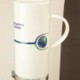 Picture of CYLINDER BONE CHINA MUG in White