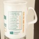 Picture of LINCOLN CERAMIC POTTERY MUG in White