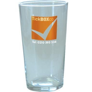 Picture of PINT BEER GLASS in Clear Transparent.