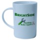 Picture of WARWICK BONE CHINA MUG with D Shape Handle in White