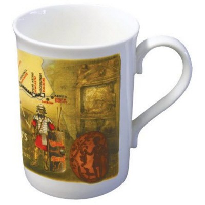 Picture of BONE CHINA WINDSOR MUG in White.