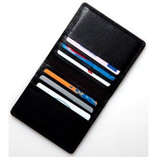 Picture of CREDIT CARD HOLDER in Chelsea Leather