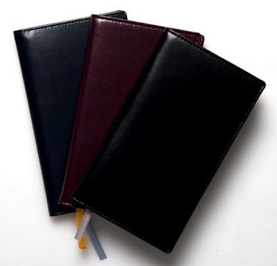 Picture of DELUXE NEWCALF POCKET WALLET with Comb Bound Diary Insert / Notebook.