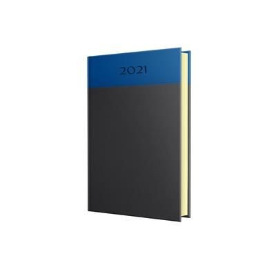 Picture of HORIZON BICOLOUR A5 DAY PER PAGE DESK DIARY.