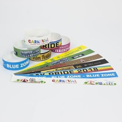 Picture of POLYSOFT PERSONALISED WRIST BAND.