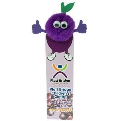 HEALTHY EATING GRAPE BOOKMARK AD-BUG.