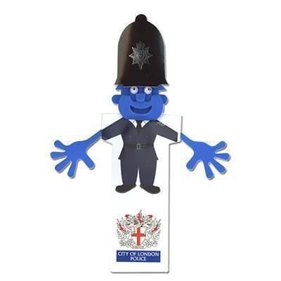 Picture of POLICEMAN EMERGENCY SERVICE BOOKMARK.