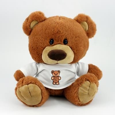 Picture of 25CM CHARLIE BEAR with Bow.