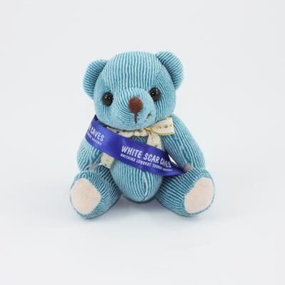 Picture of 12CM SASH BLUBERRY CANDY BEAR.
