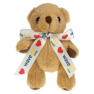 Picture of 13CM HONEY JOINTED BEAR.