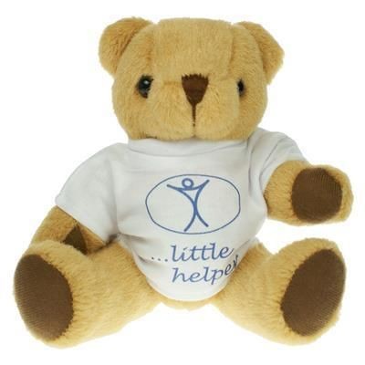 Picture of 20CM HONEY JOINTED BEAR with Tee Shirt.