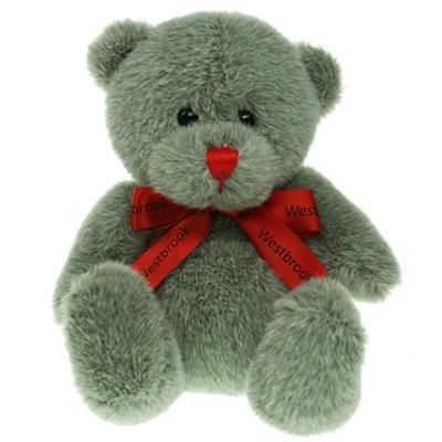 Picture of 15CM RED NOSE BEAR with Bow.