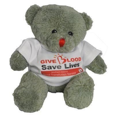 Picture of 15CM RED NOSE BEAR with Tee Shirt.