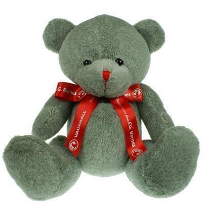 Picture of 25CM RED NOSE BEAR with Bow