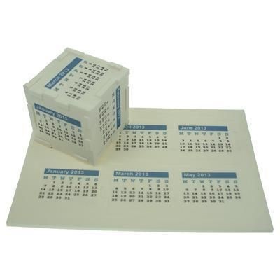 Picture of SNAFOOZ LARGE FOAM CUBE CALENDAR PUZZLE