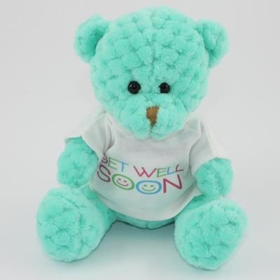 Picture of 15CM TEE SHIRT MINT WAFFLE BEAR.