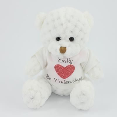 Picture of 15CM TEE SHIRT SNOWDROP WAFFLE BEAR