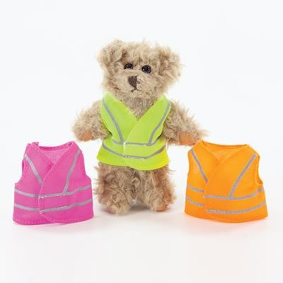 Picture of 15CM WINDSOR BEAR with Hi-vis Vest.