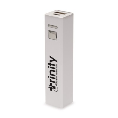 Picture of WHITE USB-C CUBOID POWER BANK