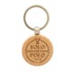 Picture of ROUND BEECH WOOD KEYRING
