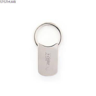 Picture of METAL TWIST KEYRING.