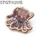 Picture of LARGE BAMBOO BESPOKE BADGE