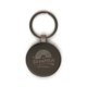 Picture of ROUND GUN METAL KEYRING