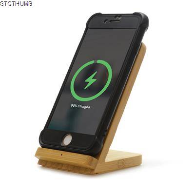Picture of CORDLESS BAMBOO CHARGER.