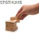 Picture of WOOD CUBE PUZZLE