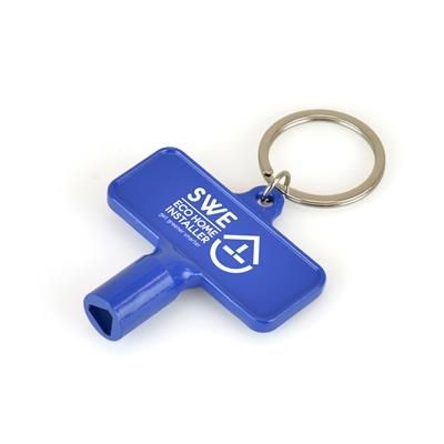 Picture of METAL METER KEYRING.