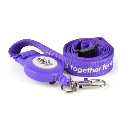 Picture of SKI PASS POLYESTER LANYARD