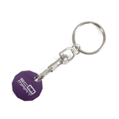 Picture of LINTON TROLLY COIN in Purple