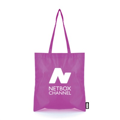 Picture of RPET SHOPPER TOTE BAG in Purple