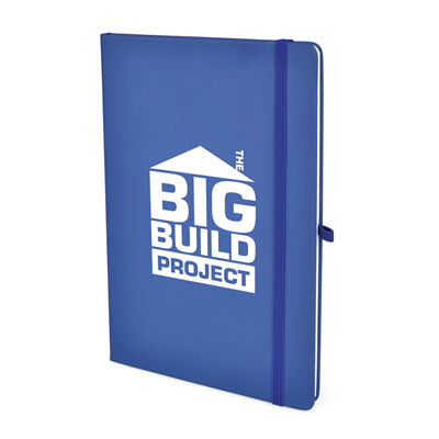 Picture of A5 MOLE NOTEBOOK in Royal Blue.