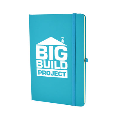 Picture of A5 MOLE NOTE BOOK in Teal.