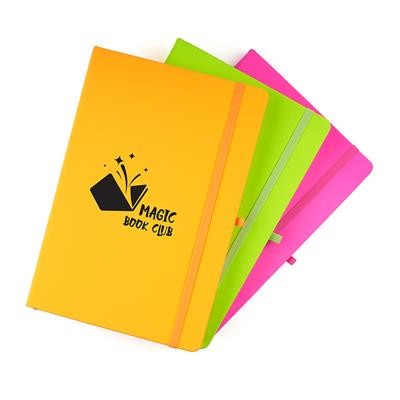 Picture of A5 NEON FLUORESCENT MOLE NOTE BOOK