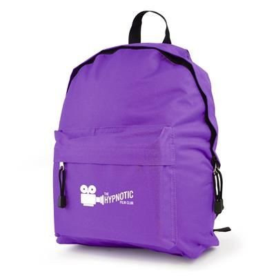 Picture of ROYTON BACKPACK RUCKSACK in Purple