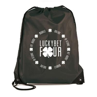 Picture of PEGASUS PLUS DRAWSTRING BAG in Black