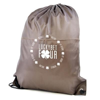 PEGASUS PLUS DRAWSTRING BAG in Brown.