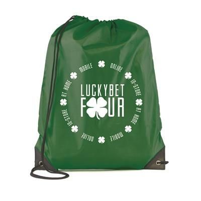 Picture of PEGASUS PLUS DRAWSTRING BAG in Dark Green