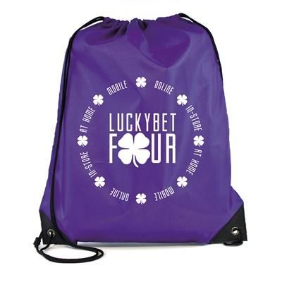 PEGASUS PLUS DRAWSTRING BAG in Purple.