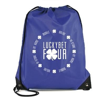 PEGASUS PLUS DRAWSTRING BAG in Royal Blue.