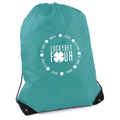 PEGASUS PLUS DRAWSTRING BAG in Teal.