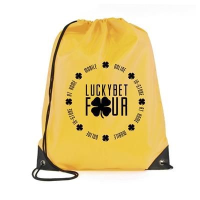 PEGASUS PLUS DRAWSTRING BAG in Yellow.