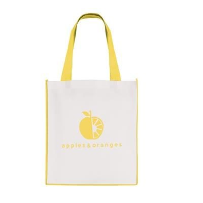 Picture of LARGE CONTRAST SHOPPER in Yellow