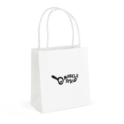 Picture of BRUNSWICK SMALL WHITE PAPER BAG.